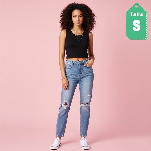 Blusa Shein Negro- S