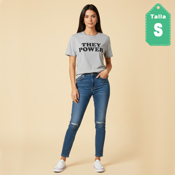 Camiseta Phlic Project Gris- S