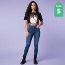 Blusa Zara Disney Villans Negro- S