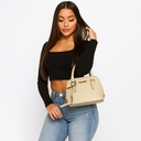 Cartera de Mano Steve Madden Nude