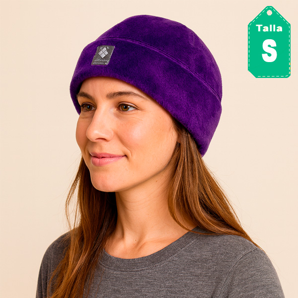 Gorro de Invierno Columbia Morado- S