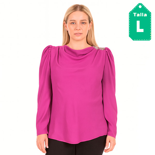 Blusa Rago Muffins Magenta- L