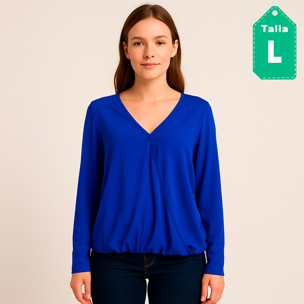 Blusa Cooper&Ella Azul Rey- L