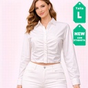 Camisa Ela Blanco- L
