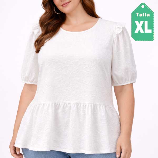 Blusa Blanco- XL