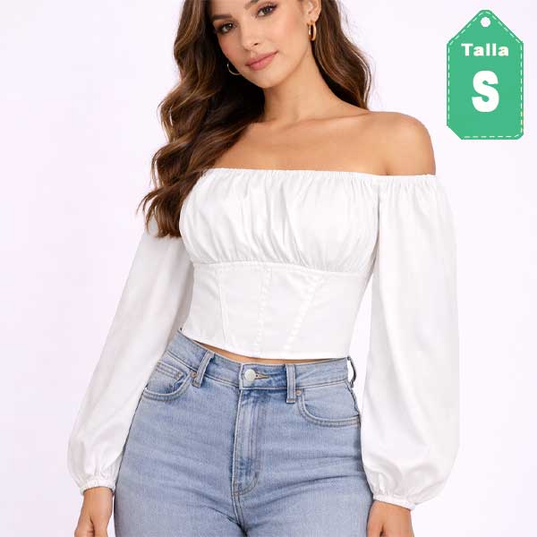 Blusa Japna Blanco- S