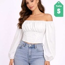 Blusa Japna Blanco- S