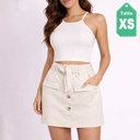 Falda Zara Beige- XS