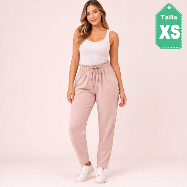 Pantalon Zara Rosa Vieja- XS