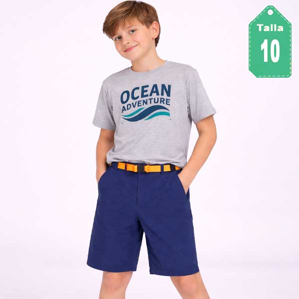 Short Columbia Azul Marino- 10