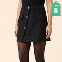 Falda Shein Negro- S