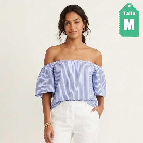 Blusa Rayas- M