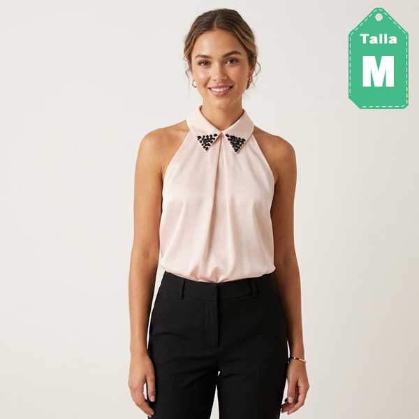Blusa Sis Sis Nude- M