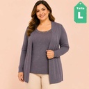 Blusa Distry Moda Gris- L