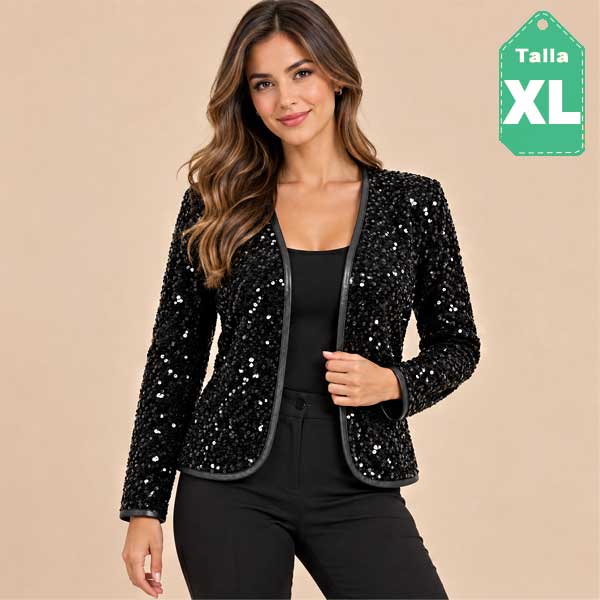 Blazer Shein Negro- XL 