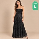Vestido de Fiesta Negro- L