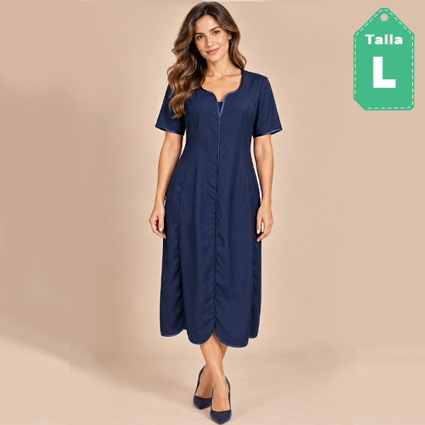 Vestido Azul Marino- L