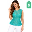 Blusa Guess Turquesa- S