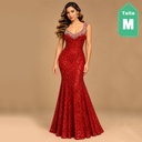 Vestido de Gala Royal Queen Rojo- M