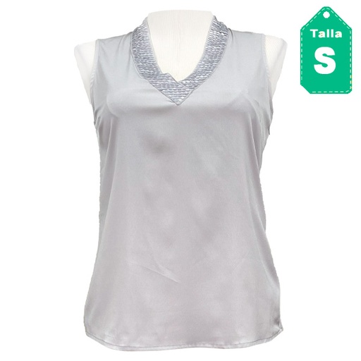 [1015] Blusa Calvin Klein Gris- S