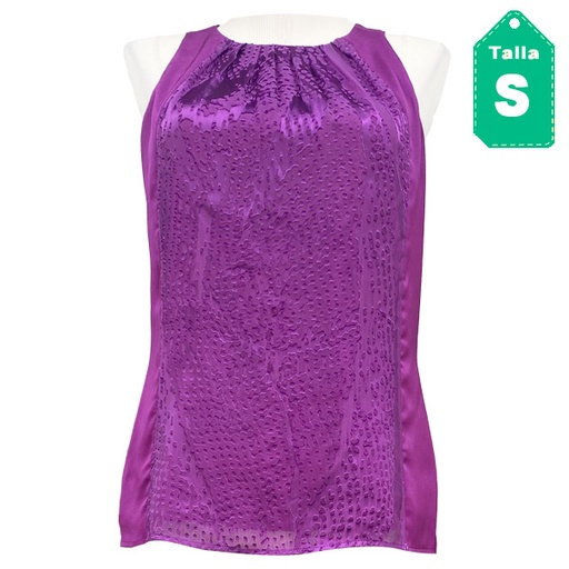 [1013] Blusa Calvin Klein Morado- S