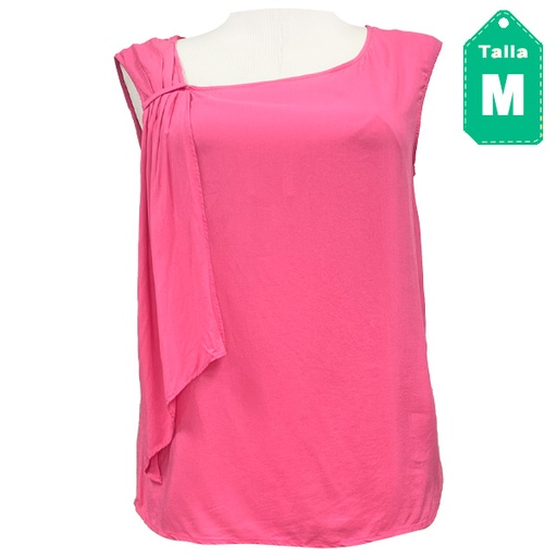 [1001] Blusa Zara Rosado- M