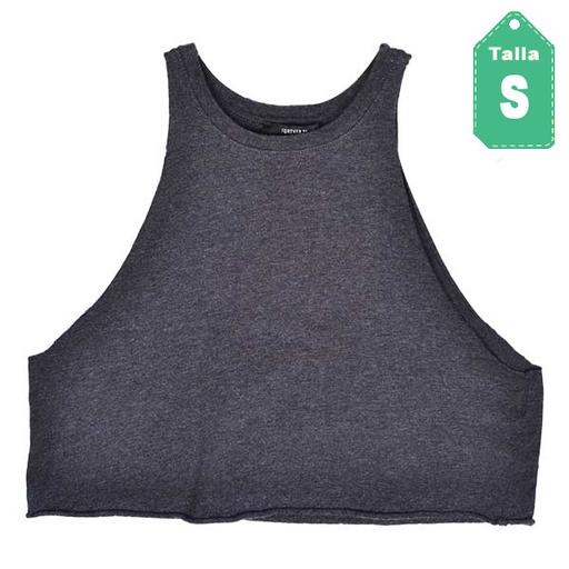 [1104] Camiseta Forever21 Gris- S