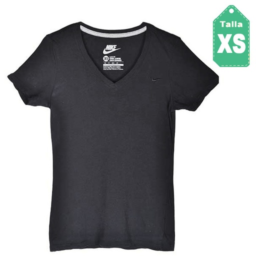 [1102] Camiseta Sport Nike Negro- XS