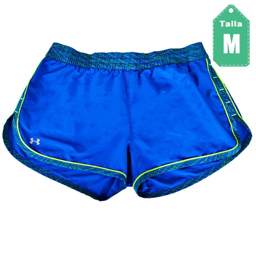 [1087] Short Under Armour Azul- M