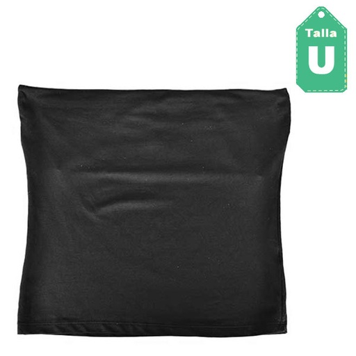 [1100] Top Strapless Negro- Unica