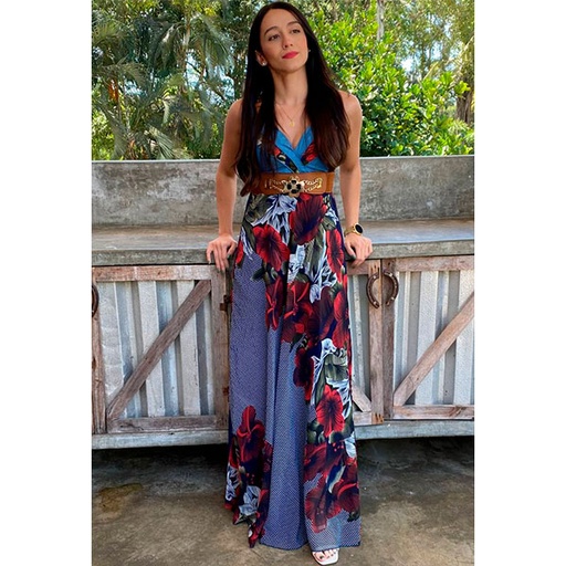 [1007] Vestido Kessley Floral- S