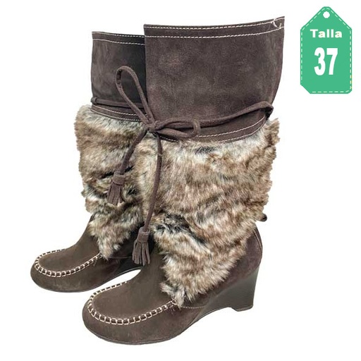 [1206] Botas Marrones- 37