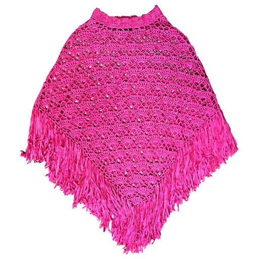 [1193] Poncho Kenneth Cole Fucsia