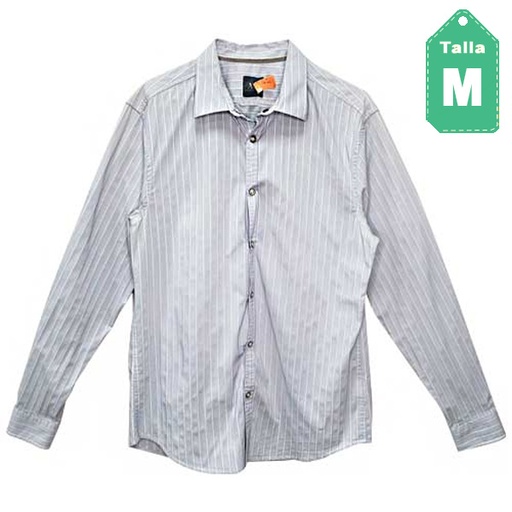 [1244] Camisa Armani Exchange Celeste- M