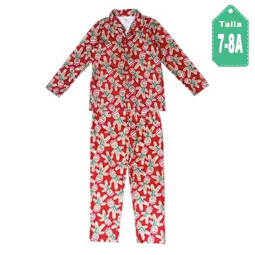 [1238] Conjunto Gymboree Navideño- 7/8