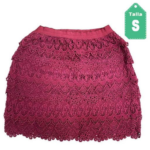 [1262] Falda Ralph Lauren Vinotinto- S