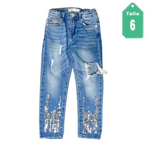 [1231] Jeans Zara Lentejuelas- 6