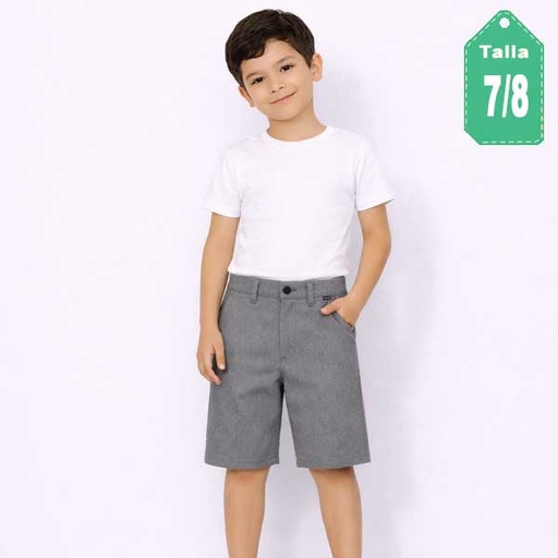 [1217] Short Hurley Gris- 7/8