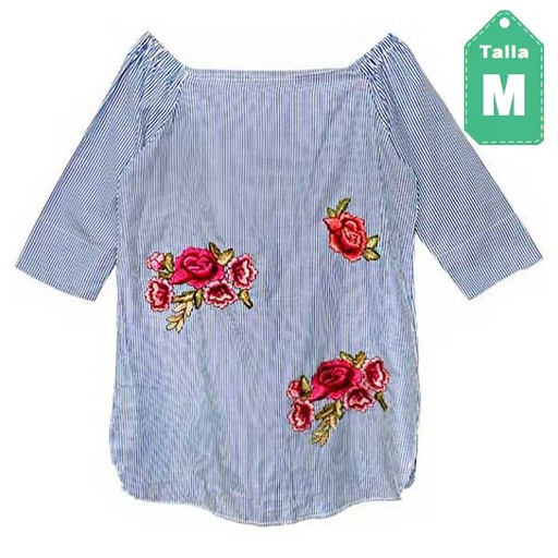 [1265] Vestido Exotik Rayas- M