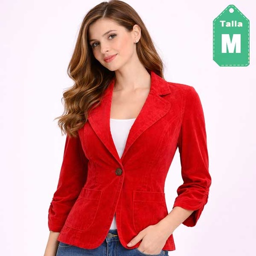 [1269] Blazer Mocca Rojo- M