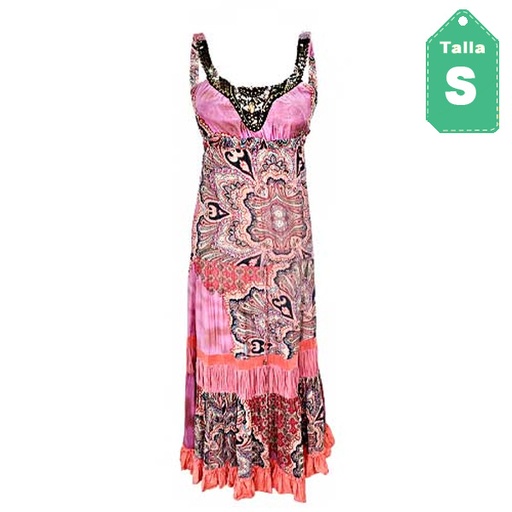 [1270] Vestido StudioF Estampado- S