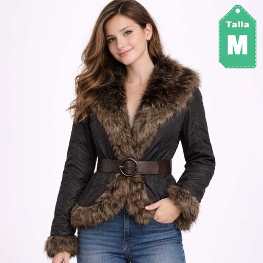 [1304] Chaqueta Zara Marron- M
