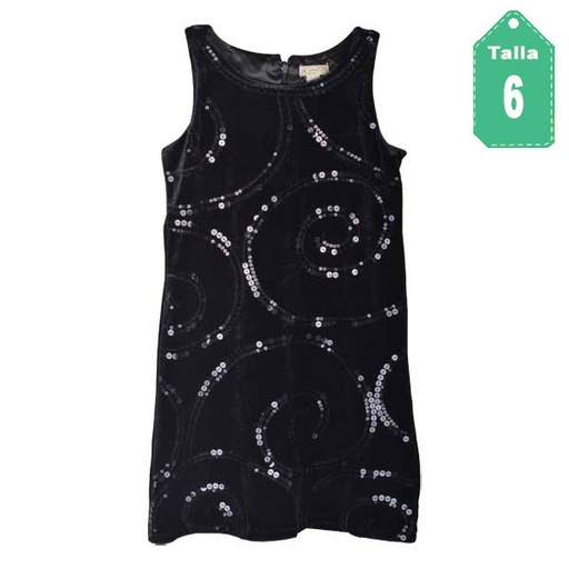 [1353] Vestido Place Terciopelo- 6