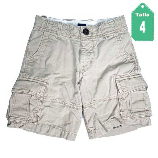[1377] Short Baby Gap Beige- 4