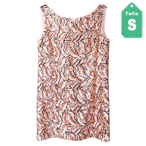 [1362] Vestido Night Lentejuelas- S