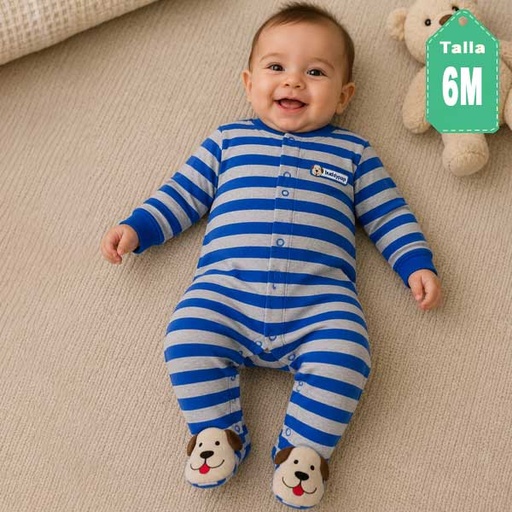 [1402] Mameluco Carter´s Azul- 6M