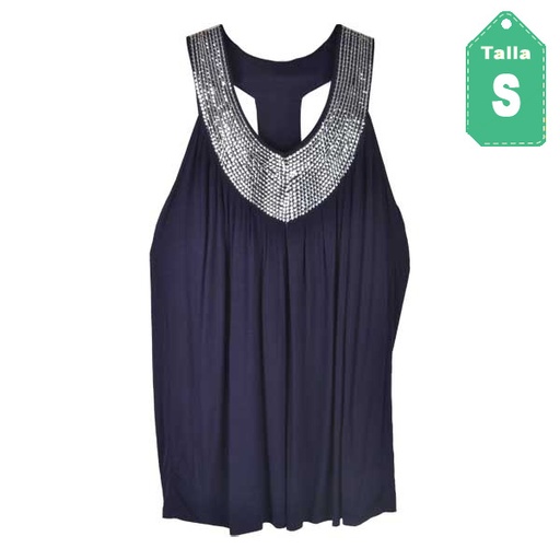 [1444] Blusa Lola Valdueza Azul Oscuro- S