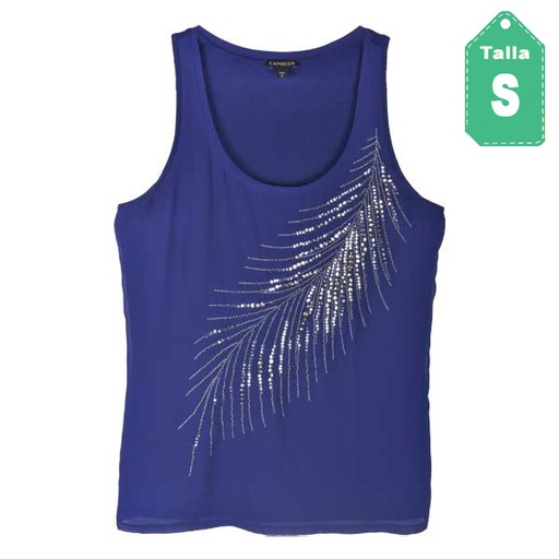[1463] Blusa Express Azul- S