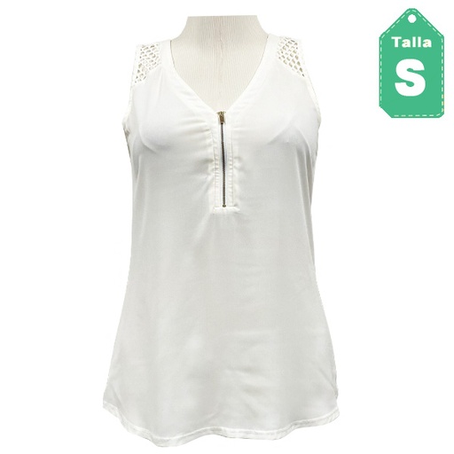 [1470] Blusa Express Blanca- S