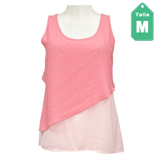 [1465] Blusa Marineblu Rosado - M